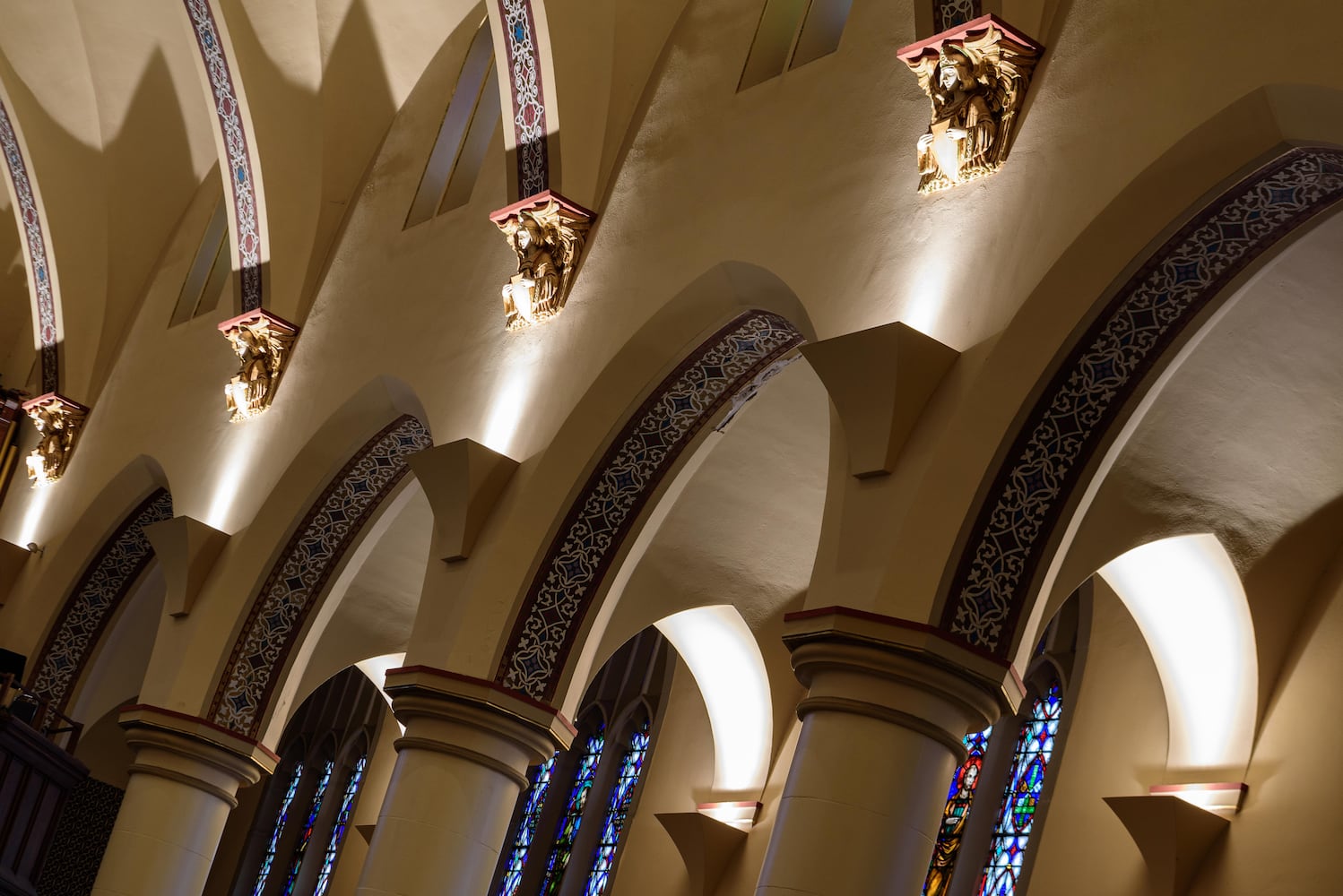 PHOTOS: A look inside Holy Angels Catholic Church decorated for Christmas