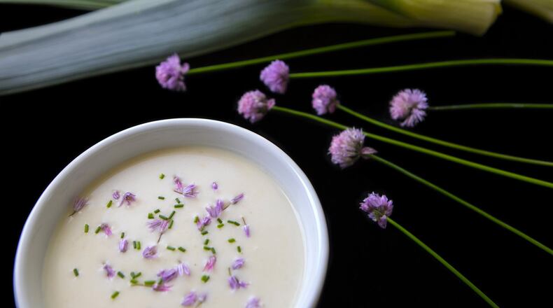 Vichyssoise, a cold soup. (Ellen M. Banner/Seattle Times/TNS)