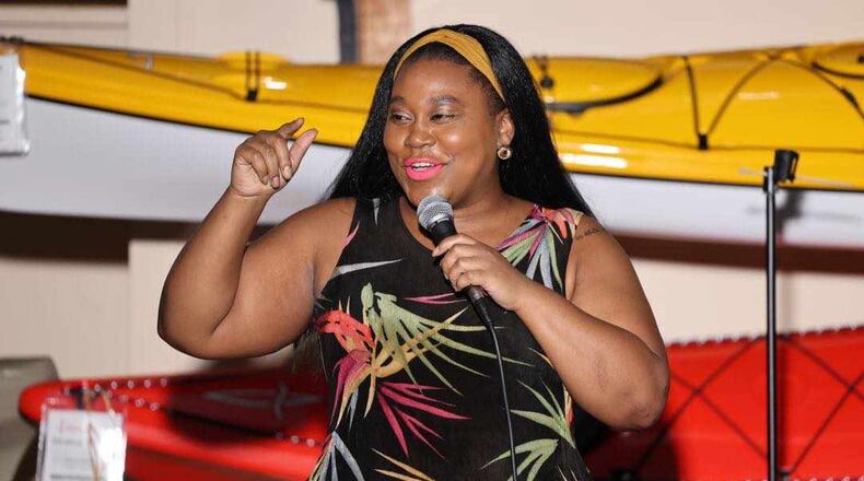 Comedienne Karinne Turnbow is among the participants of Dayton Funny Bone's presentation of "Laughing for a Cure" slated Oct. 15. CONTRIBUTED