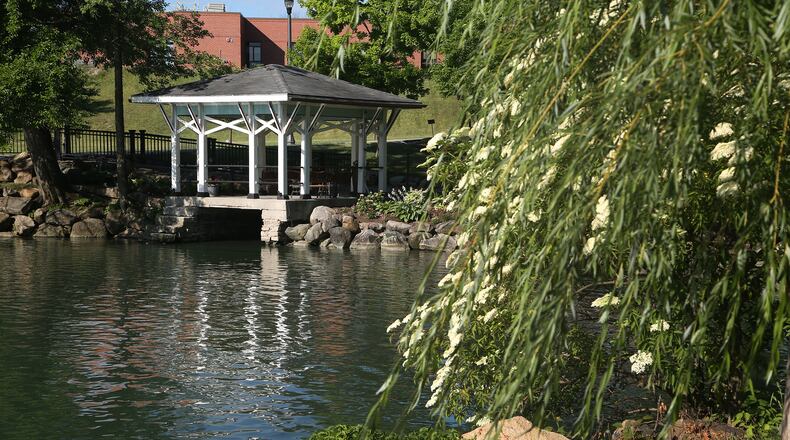 A secluded oasis is tucked away on the campus of the Dayton VA Medical Center. The Grotto Gardens, built by Civil War veterans as a sanctuary after the war, is a wonderful place to wander among historic structures and beautiful landscaping.  LISA POWELL / STAFF