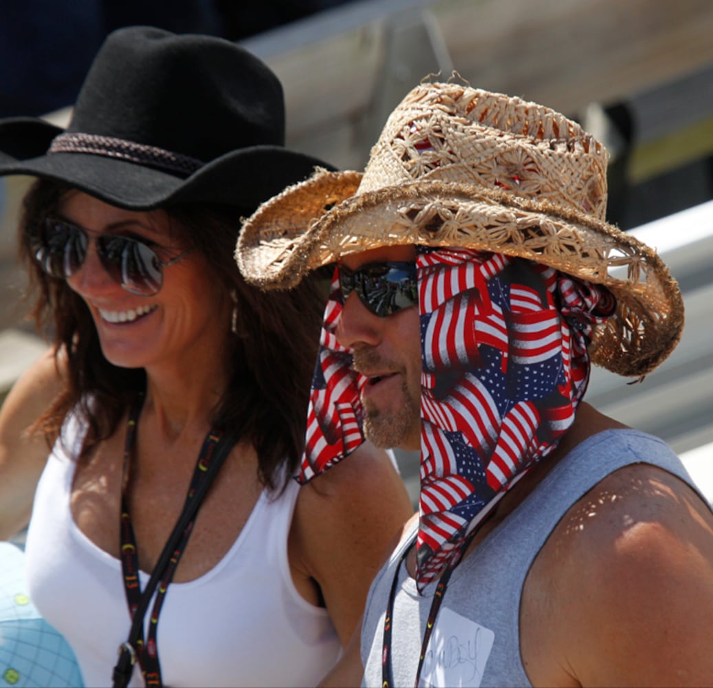Patriotic Fashion at Country Concert