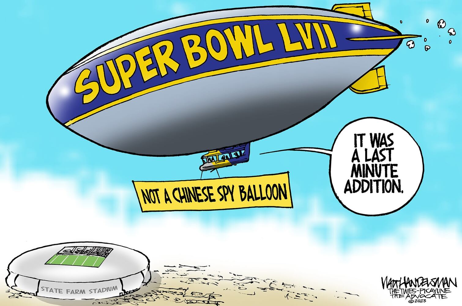 WEEK IN CARTOONS: State of the Union, Super Bowl, Chinese balloon and more