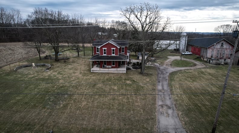 A 90-unit apartment complex is planned on about 17 acres in Riverside, where a farmhouse built in 1815 would be demolished. JIM NOELKER/STAFF