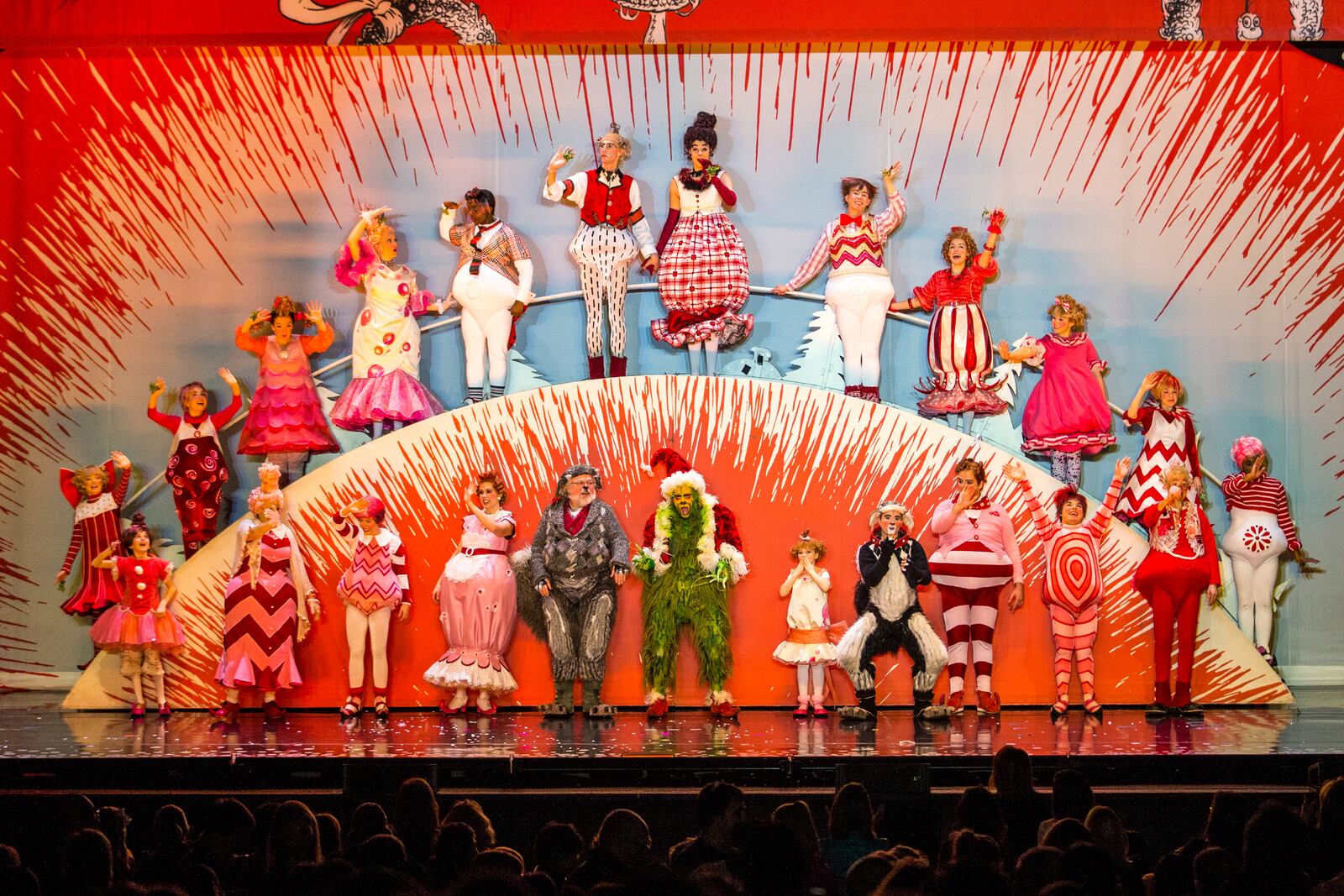 “How The Grinch Stole Christmas! The Musical,” opens at the Schuster Tuesday, Nov. 14 and runs through Sunday, Nov. 19. CONTRIBUTED
