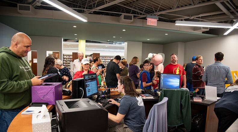 The Washington-Centerville Public Library's Woodbourne Library opened in Centerville in 2018.