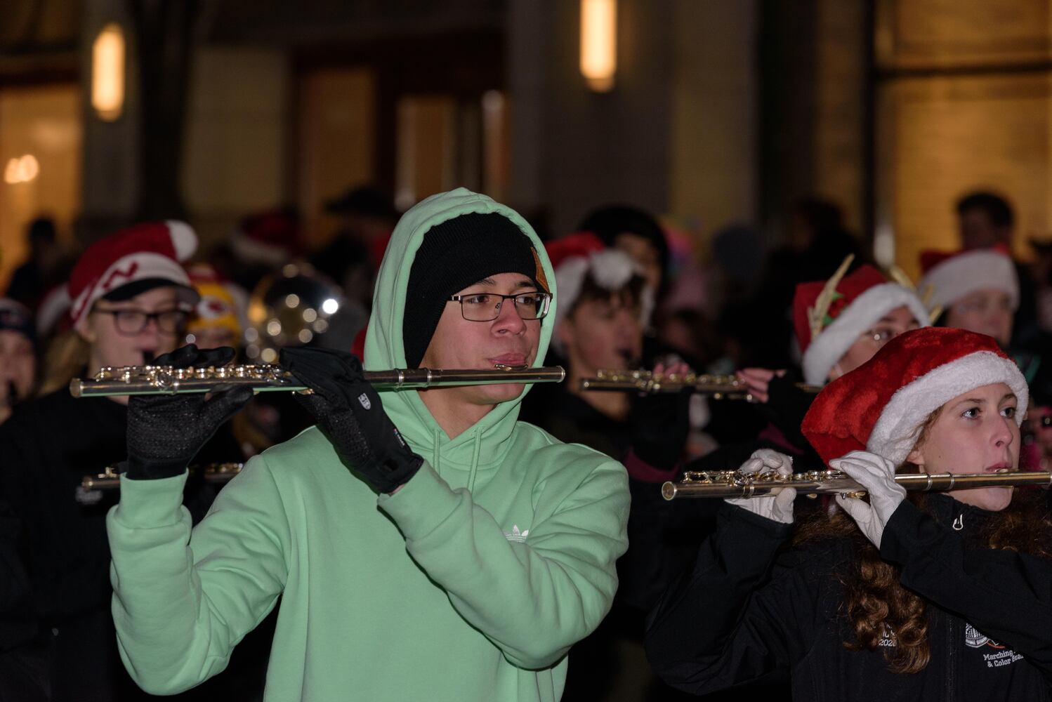PHOTOS: Did we spot you at the Christmas Tree Lighting & Santa Arrival Parade at The Greene?