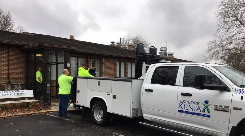 The city has plans to lease the former Xenia Adult Recreation and Services Center, at 130 E. Church St., to accommodate a small business incubator. RICHARD WILSON/STAFF