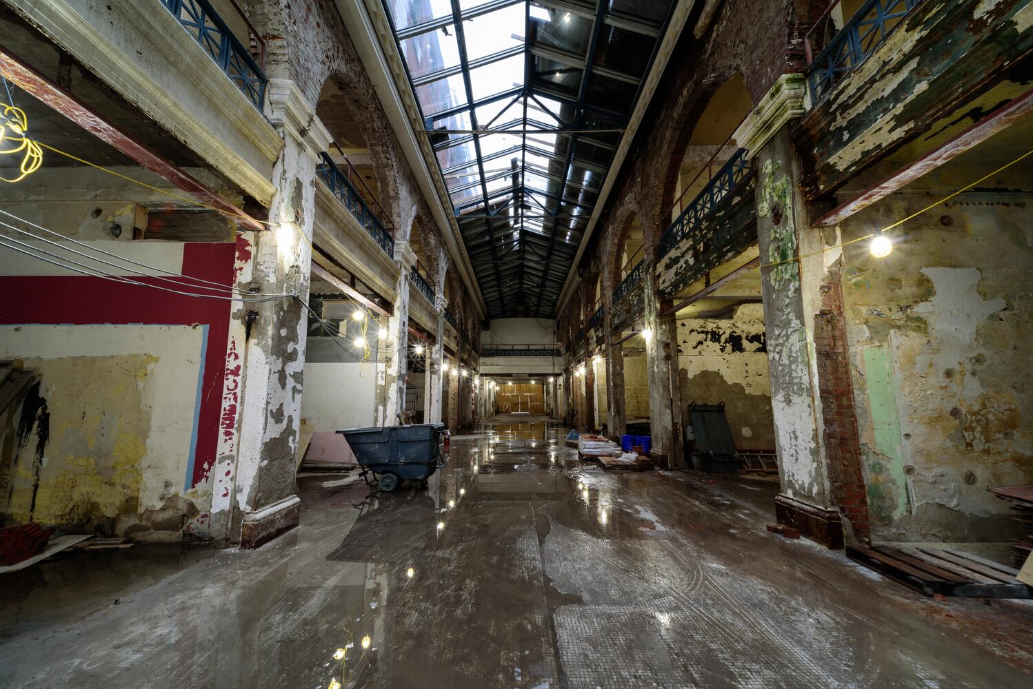 PHOTOS: The Dayton Arcade’s North Arcade awaits Phase 2 of construction