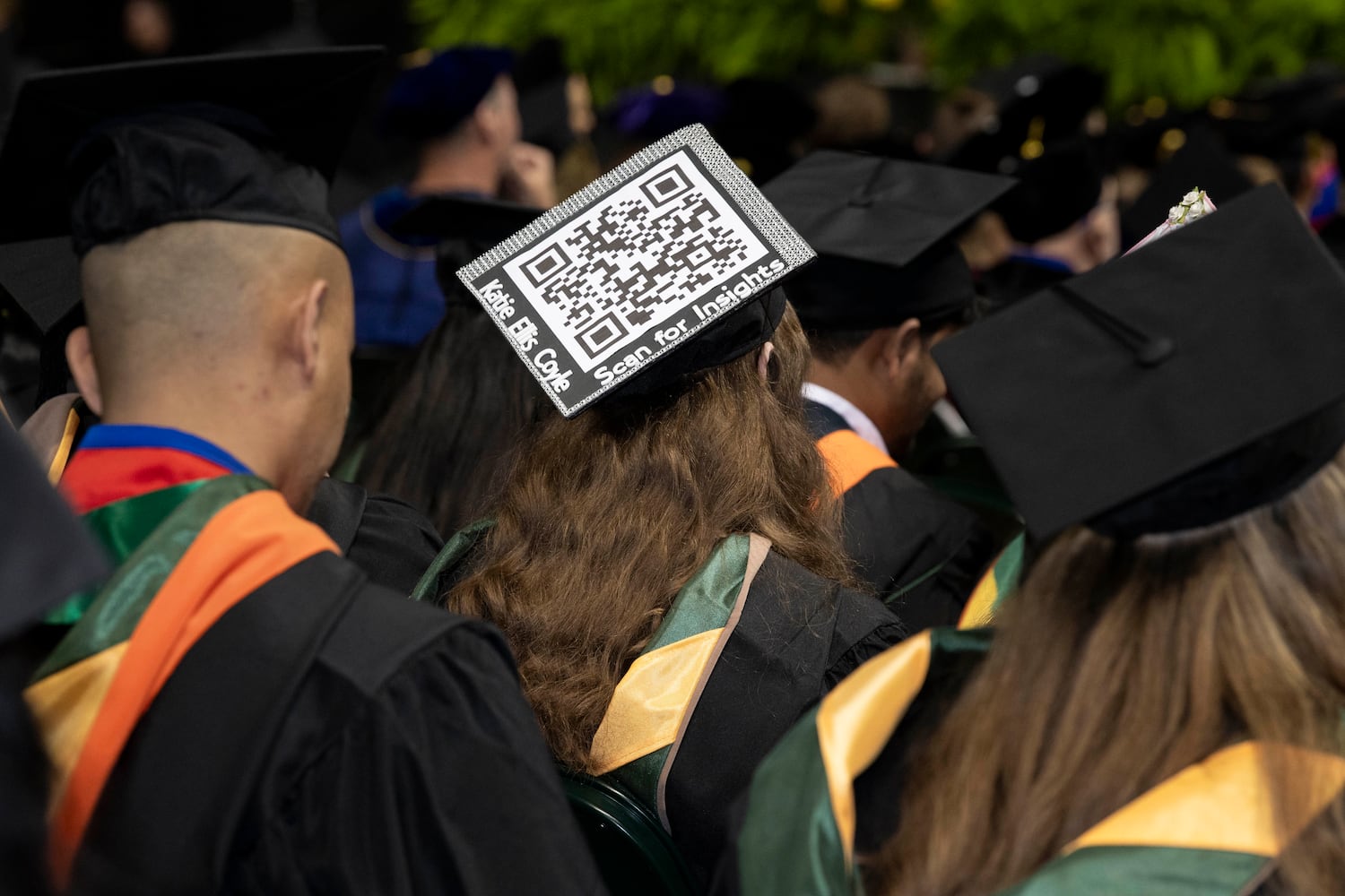 Wright State University's 2025 spring commencement