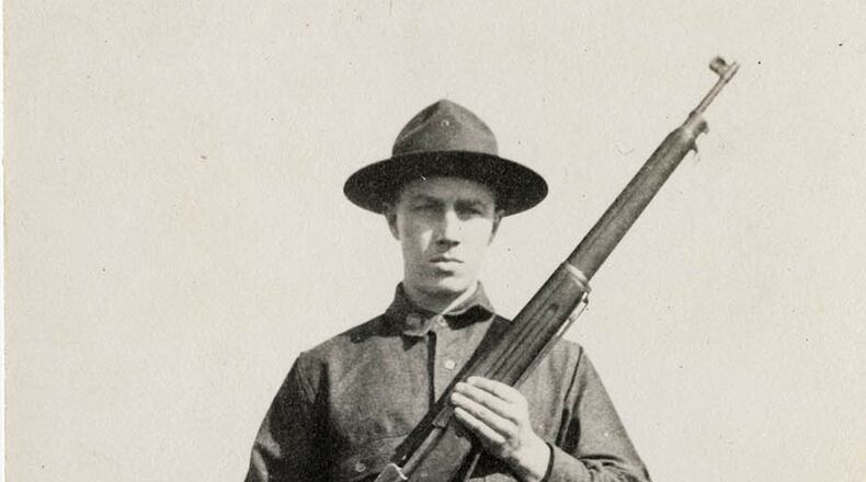 Donald McKinney Wallace, a New Carlisle farmer, served in the Army at the University of Cincinnati in the fall of 1918 as the Spanish influenza spread globally.