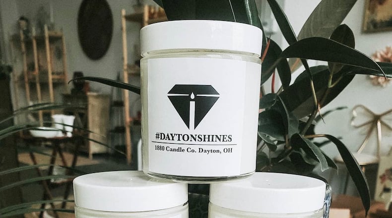 Remembrance Candles being sold for the moment of silence in memory of Oregon District victims. Funds will benefit the Oregon District Business Association.