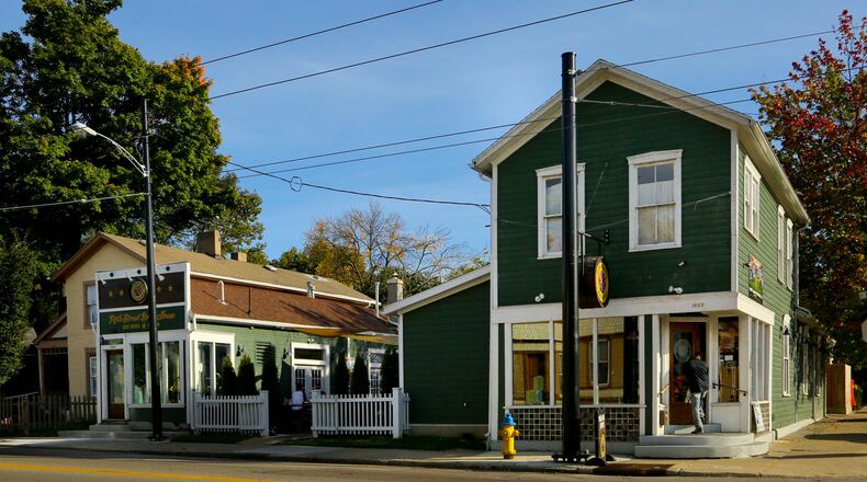 The Fifth  Street Brewpub in St. Anne's Hill neighborhood was established in 2012 with the unique concept of operating as a co-op and officially opened in the summer of 2014. JIM WITMER/STAFF