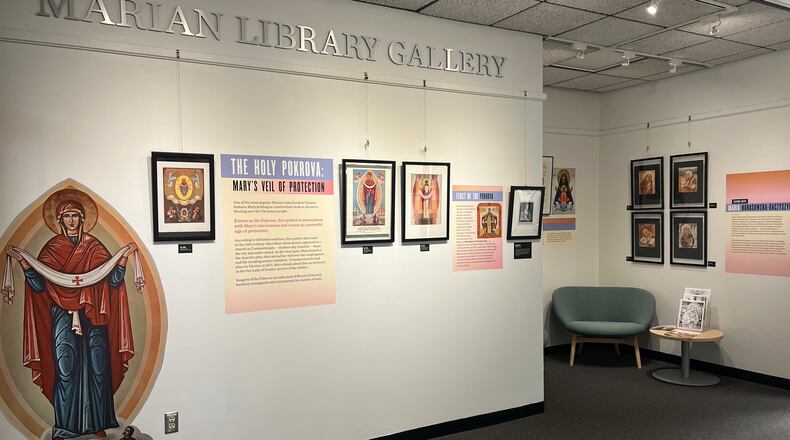 The new Ukraine-focused Marian Collection at UD is on display at Roesch Library. CONTRIBUTED