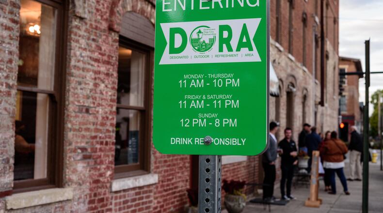 The Downtown Tipp City Harvest Beer Crawl took place on Friday, October 2, 2020. During the First Friday ticketed event, attendees were able to walk to 19 participating businesses and sample different craft beers. In addition to the beer crawl, Downtown Tipp City's new DORA (Designated Outdoor Refreshment Area) made its debut. Did we spot you there? TOM GILLIAM/CONTRIBUTING PHOTOGRAPHER