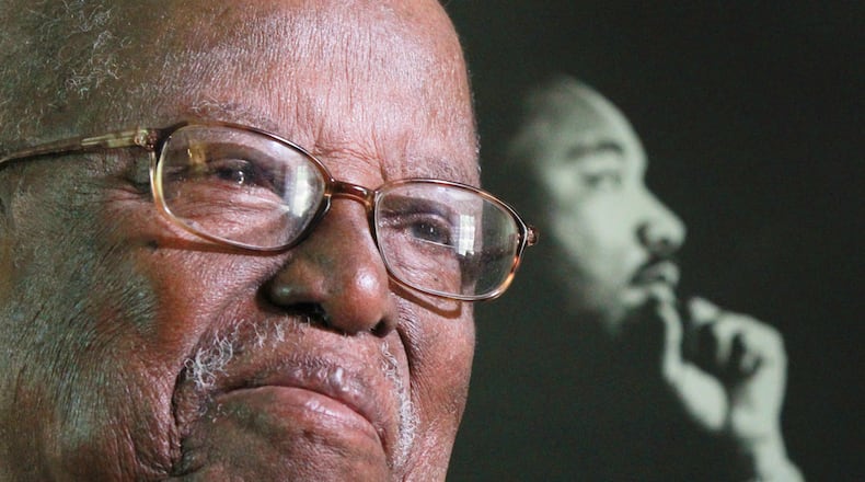 Jessie O. Gooding, featured in this 2013 Dayton Daily News photo, will be among those inducted into the Ohio Civil Rights Hall of Fame in October. STAFF PHOTO BY CHRIS STEWART