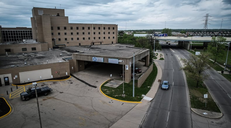 The Montgomery County Crisis Receiving Center at 601 South Edwin C. Moses Blvd. in Dayton. JIM NOELKER/STAFF
