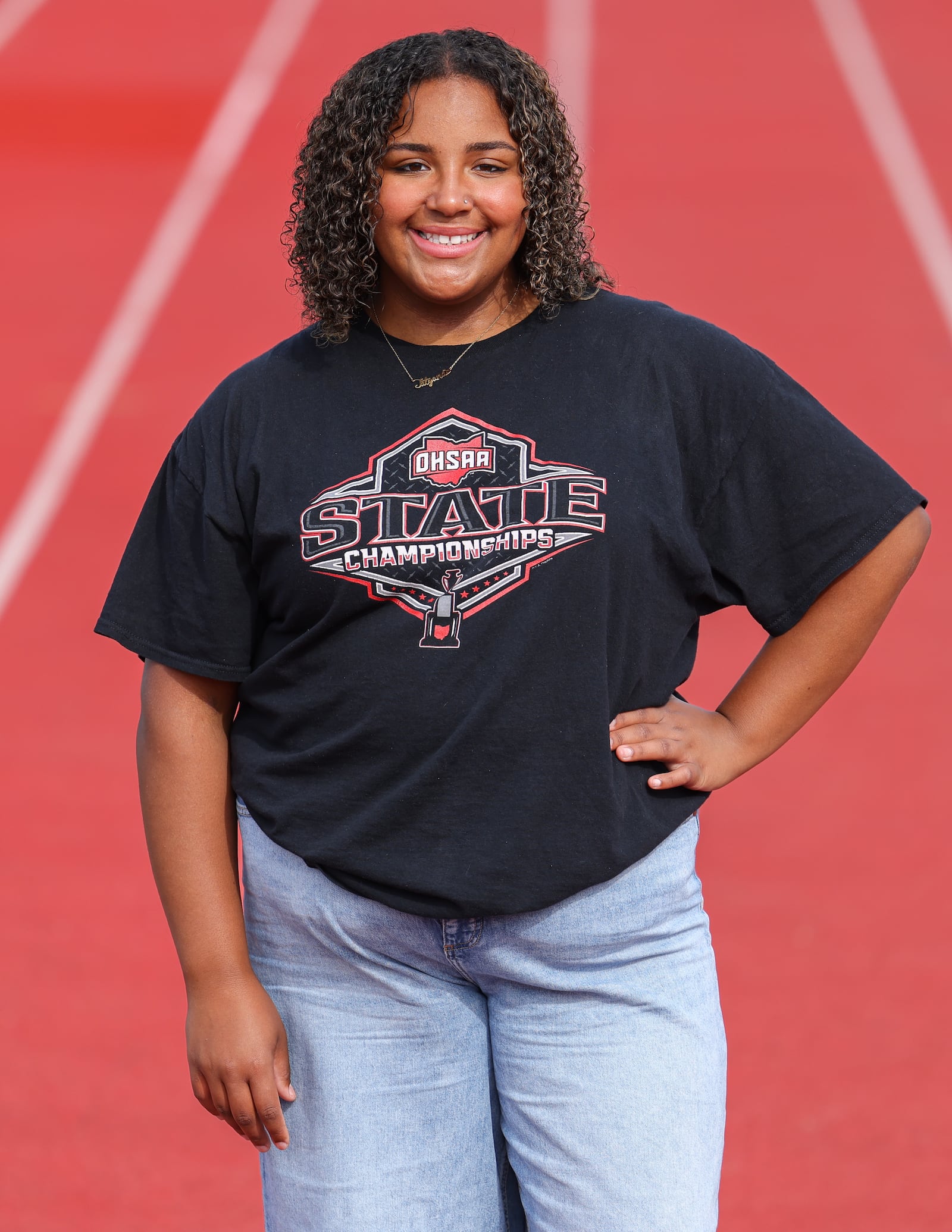 Troy High School senior Tatyana Green has been involved in many extracurricular activities, but in the fall of her junior year she struggled while grieving her mother, who died suddenly. Motivated by wanting to set a set an example for her younger sister and do what her mother enjoyed watching, she became active again. She was elected student body president, and among her wide array of activities, she has starred in theatre productions and is hoping to earn a return berth next month in the state track meet in Division I girls shot put, which she placed seventh in last year. Green said she would like to compete in track and field in college and major in performing arts. BRYANT BILLING / STAFF