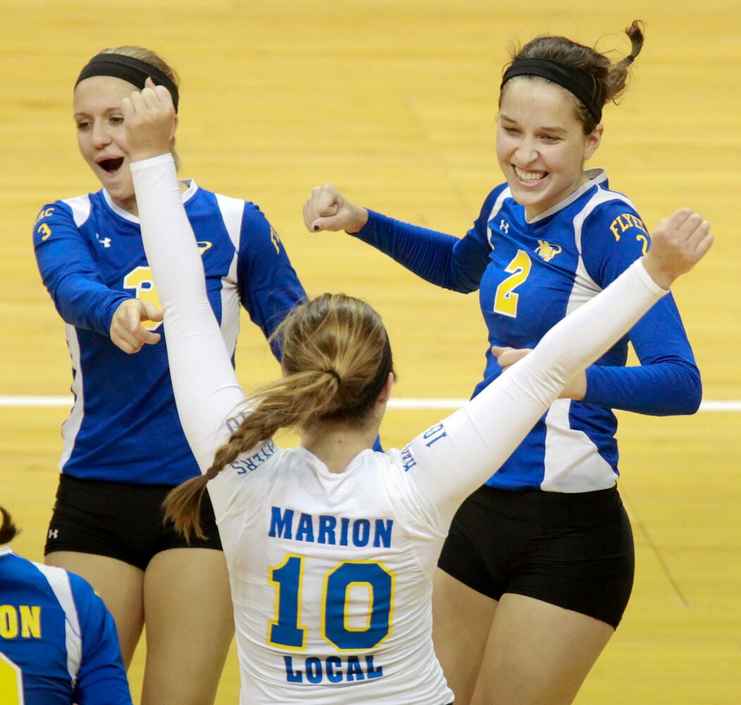 Marion Local vs. McComb Volleyball