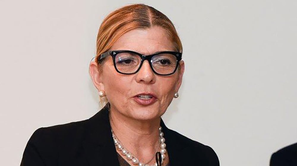 Kathy Watern, when she served as Air Force Life Cycle Management Center’s executive director. Air Force photo.