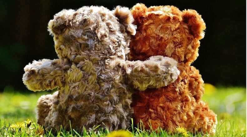 A Michigan family has turned its front lawn into a zoo of stuffed animals.