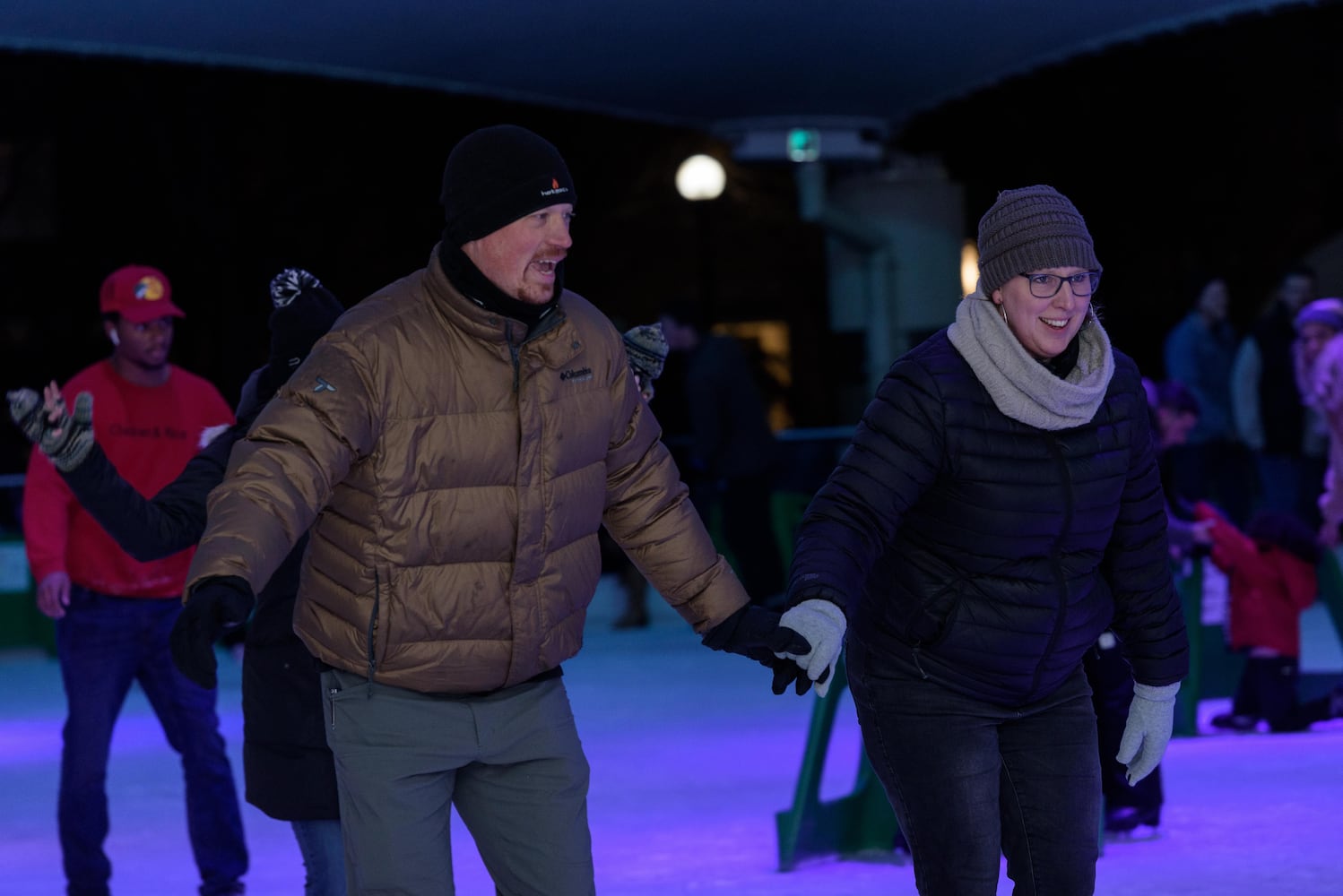 PHOTOS: Did we spot you ice skating during '90s Night at RiverScape MetroPark?