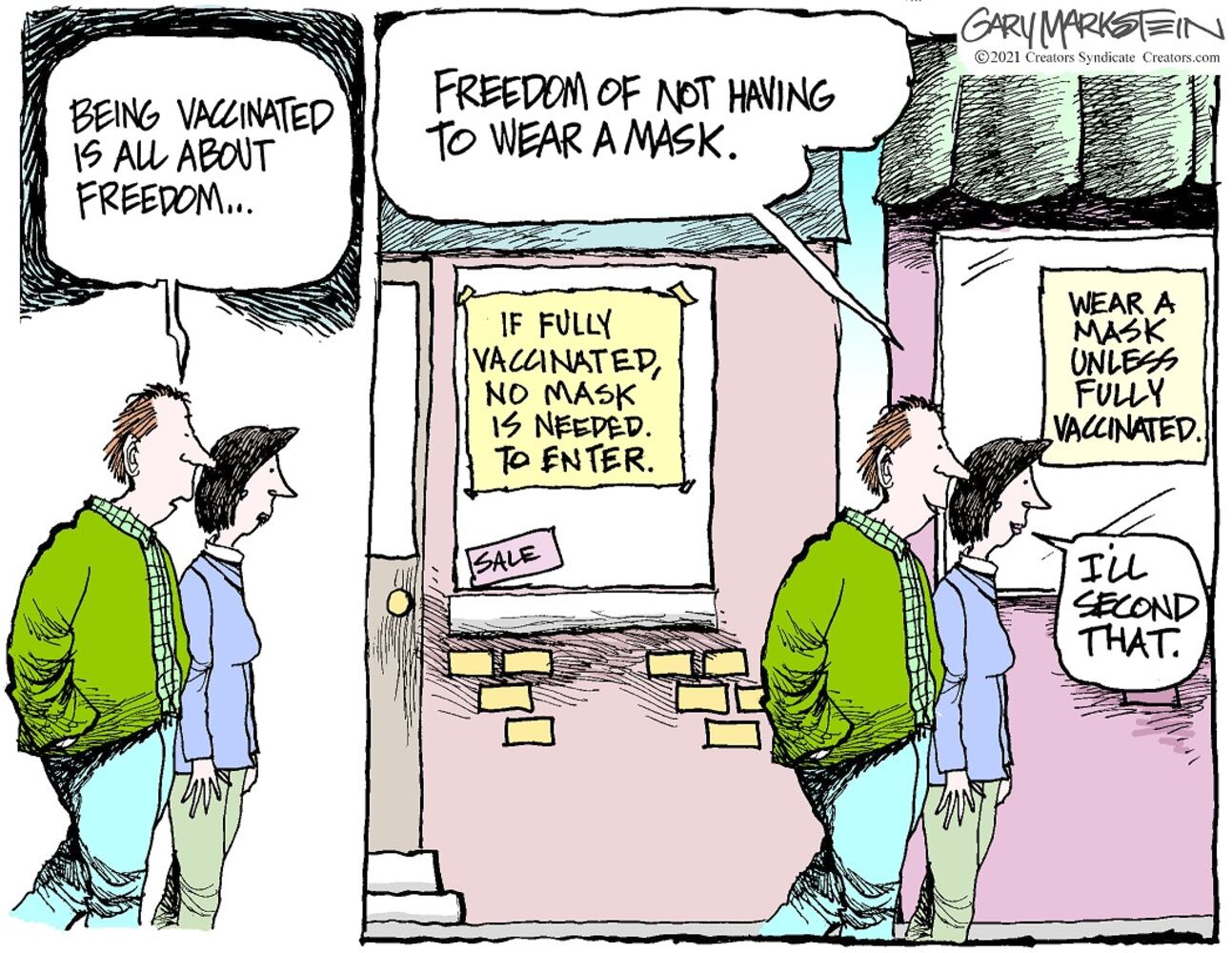 WEEK IN CARTOONS: Vaccines, immigration, spending and more