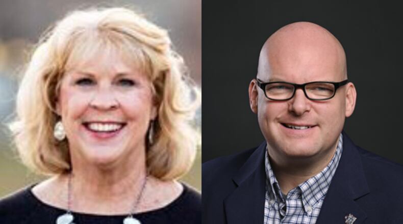 Robin Oda and William "Bill" Lutz are the 2023 candidates for mayor of Troy