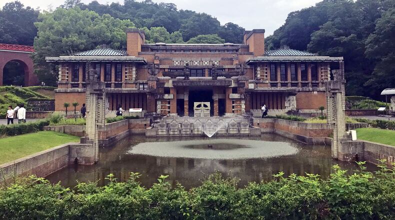 Meiji Mura in Inuyama preserves historic buildings from Japan’s history including the main lobby of the Imperial Hotel designed by Frank Lloyd Wright. (Charles Fleming/Los Angeles Times/TNS)