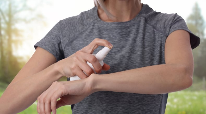 The most effective and long-lasting insect repellents contain DEET. CONTRIBUTED
