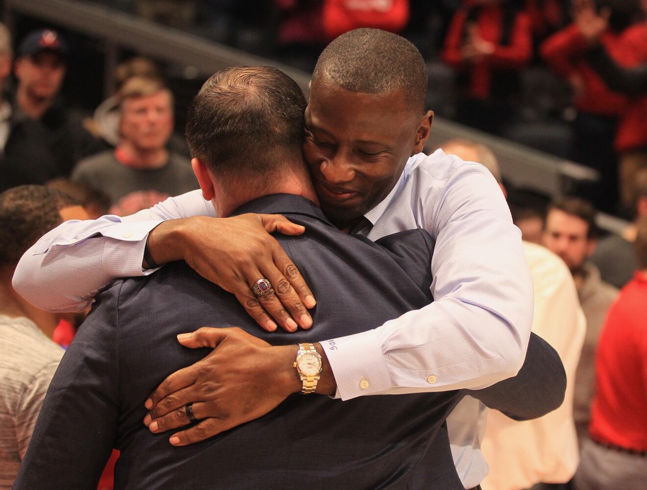 Photos: Dayton Flyers celebrate A-10 championship