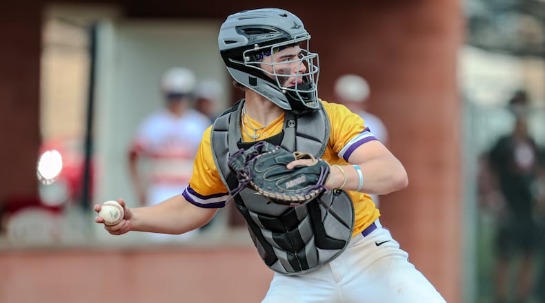 The Division III top-ranked Butler High School baseball team beat fourth-ranked Tippecanoe 10-2 in a Miami Valley League Miami Division game on Wednesday afternoon at Upper Valley Medical Center Sports Complex in Tipp City. Michael Cooper / STAFF PHOTO
