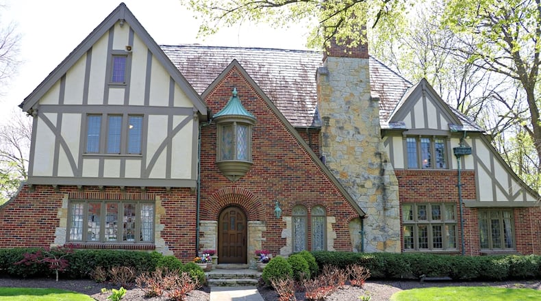 Listed for $1,135,000 by Berkshire Hathaway Home Services Professional Realty, the Tudor in Kettering sits on 2.59 acres. Contributed photos by Kathy Tyler