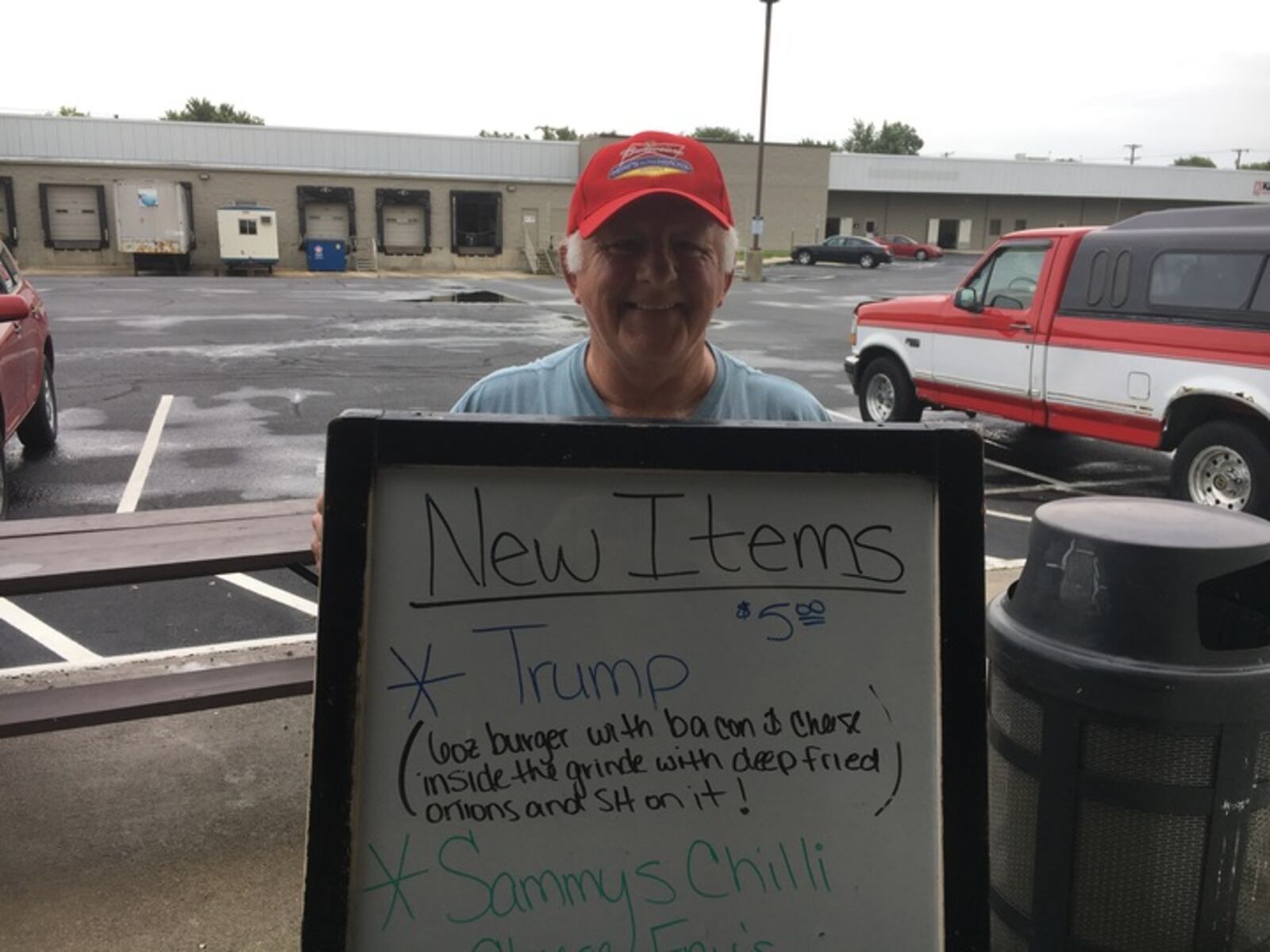 Rick Volz, owner and grill master of Voltzy's in Moraine.