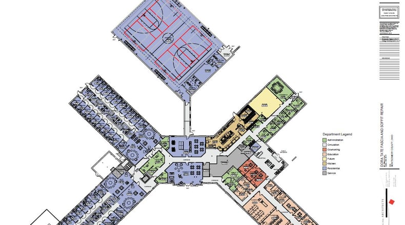 Montgomery County Commissioners are set to provide $2.9 million toward a $6.5 renovation of the mothballed Dora Lee Tate Service Center to house the Nicholas Residential Treatment Center. CONTRIBUTED
