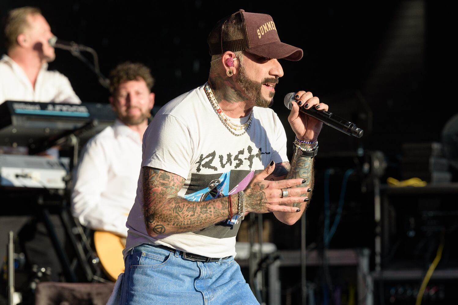 PHOTOS: Joey Fatone of NSYNC and AJ McLean of the Backstreet Boys live at Fraze Pavilion