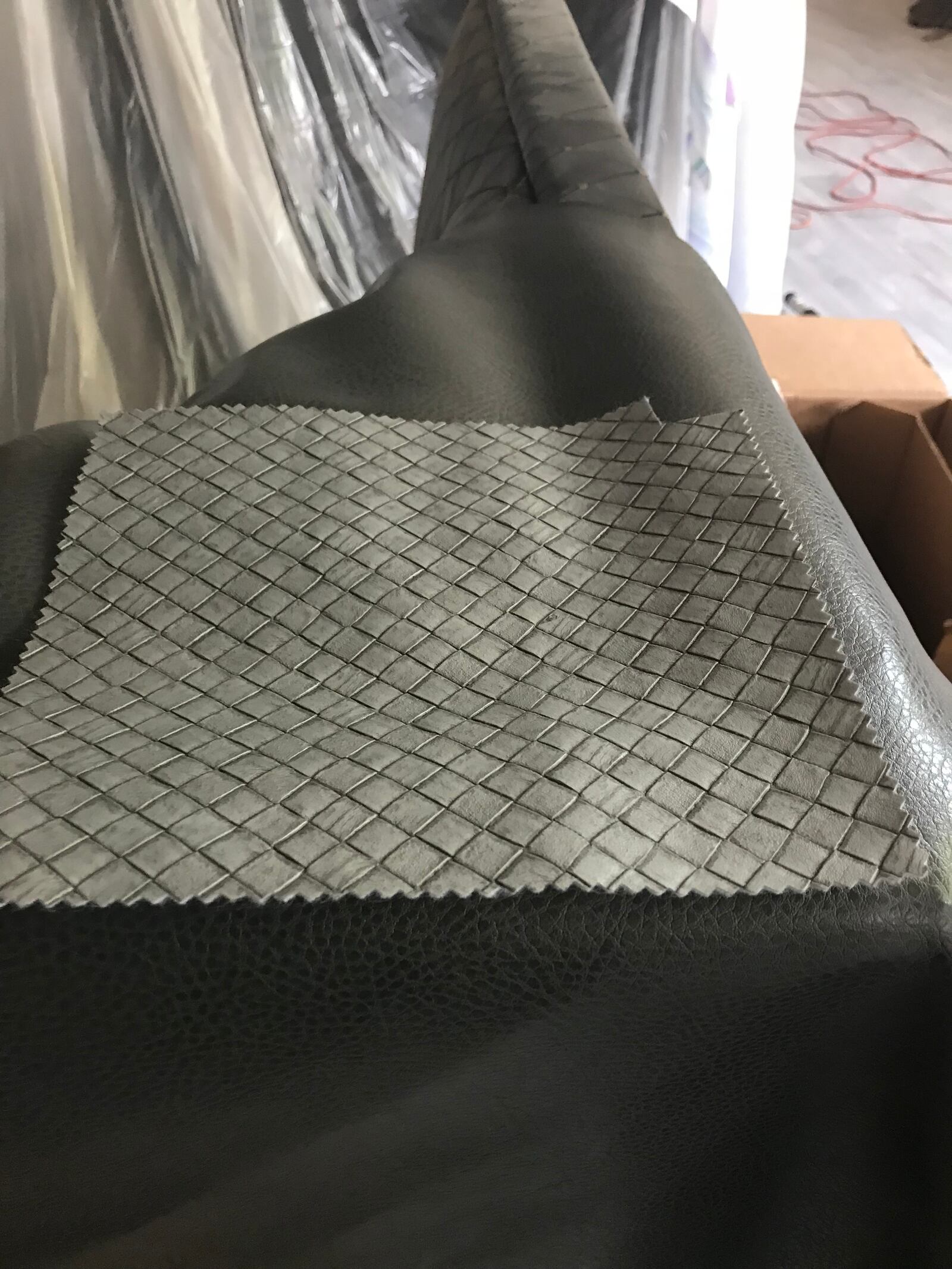 Salar Restaurant and Lounge is being rehabilitated after a fire Dec. 29, 2017.  A fabric swash is shown.