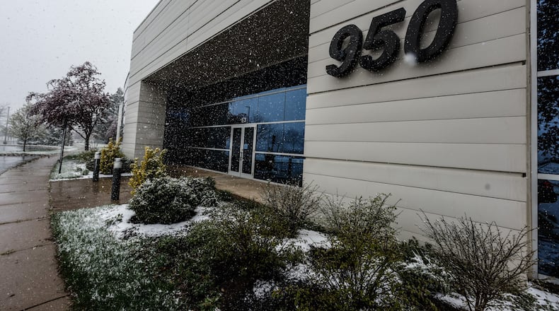 Industrial Commercial Properties is under contract to buy the 950 Forrer Blvd. land from Synchrony Financial. JIM NOELKER/STAFF