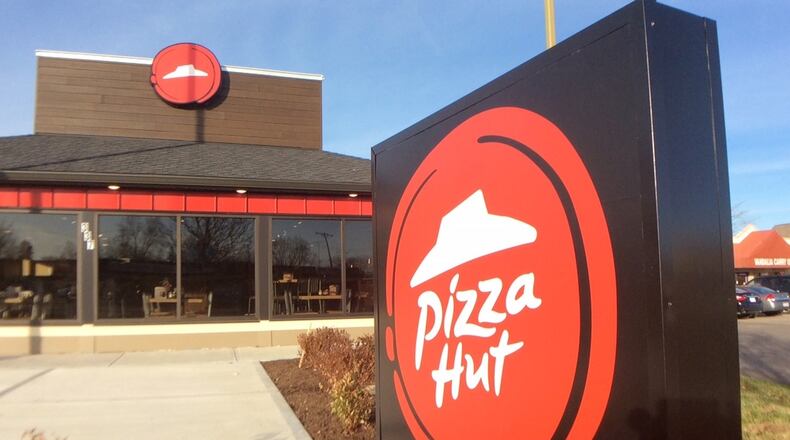 Fairborn is getting a drive-thru, carry-out only Pizza Hut. This Pizza Hut in Vandalia reopened in early December after a significant makeover a couple years ago. MARK FISHER/STAFF