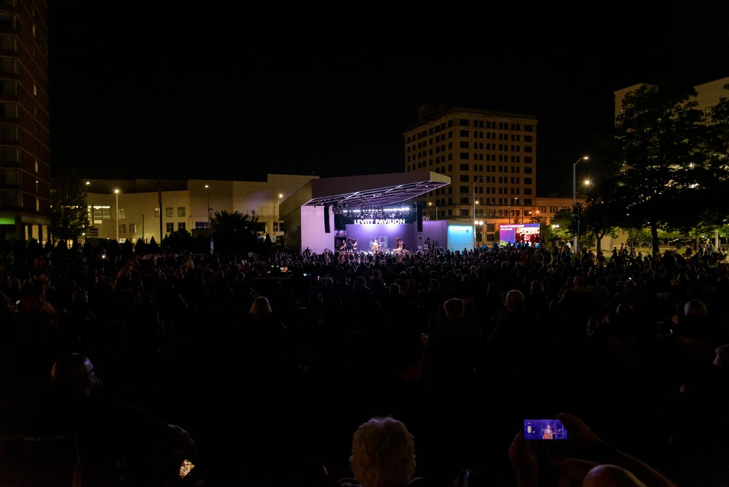 PHOTOS: Big Bad Voodoo Daddy with Cherry Lee & The Hot Rod Hounds Live at Levitt Pavilion