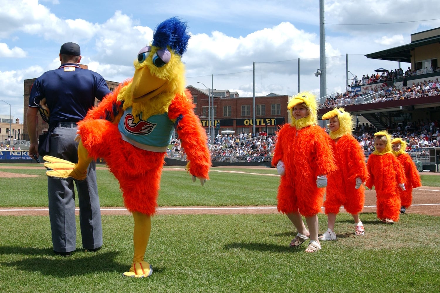 The Famous Chicken visits Dayton Thursday