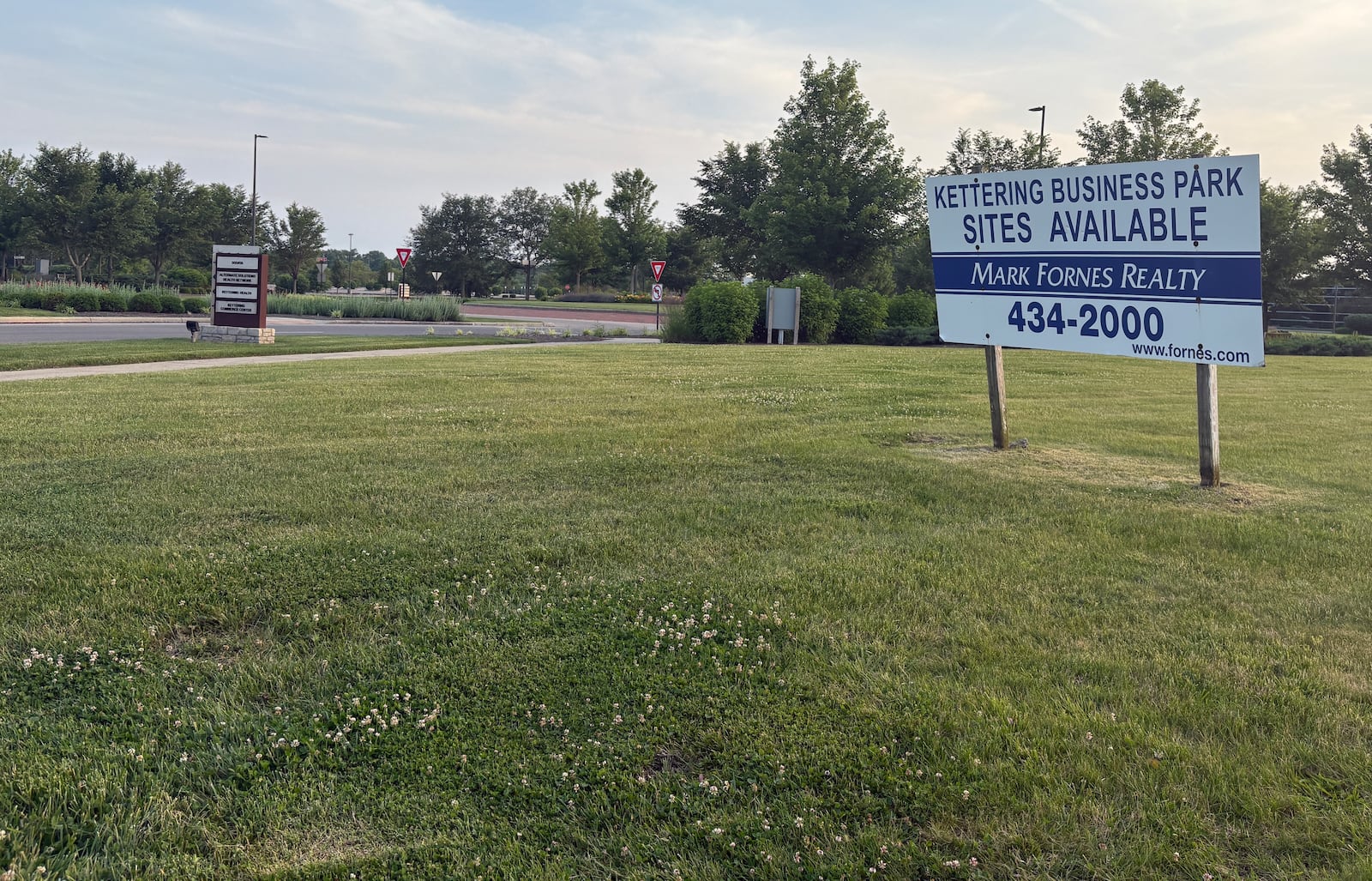 There are 28 acres of developable land in the Kettering Business Park off Wilmington Pike, including 13 acres owned by the city in the 120-acre business park. JEN BALDUF/STAFF