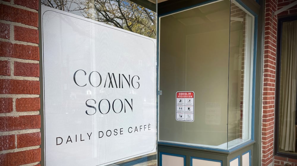 Daily Dose Caffè is expected to open at the beginning of December at 13 N. Williams St. in Dayton's Wright Dunbar District. NATALIE JONES/STAFF