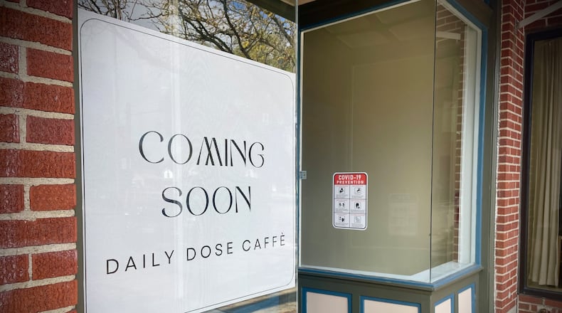 Daily Dose Caffè is expected to open at the beginning of December at 13 N. Williams St. in Dayton's Wright Dunbar District. NATALIE JONES/STAFF