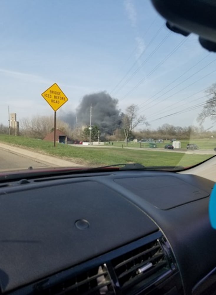 Calamityville training site fire