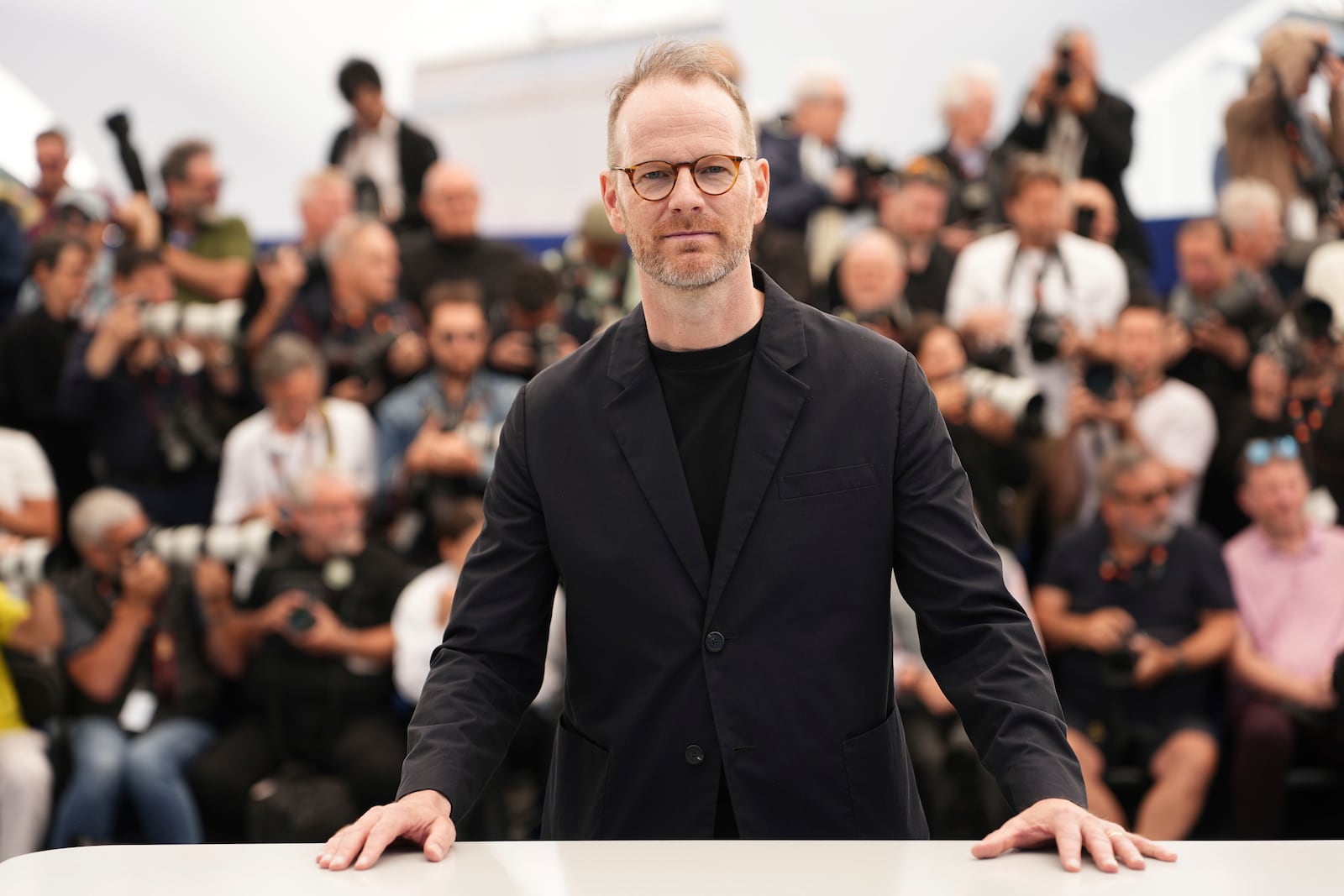 Director Joachim Trier poses for photographers at the photo call for the film 'Sentimental Value' at the 78th international film festival, Cannes, southern France, Thursday, May 22, 2025. (Photo by Scott A Garfitt/Invision/AP)