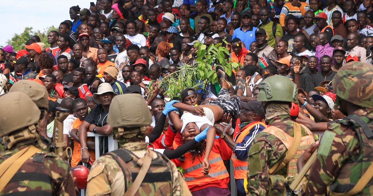 Heavy security after deadly violence in Kenya, as thousands mourn former Prime Minister...