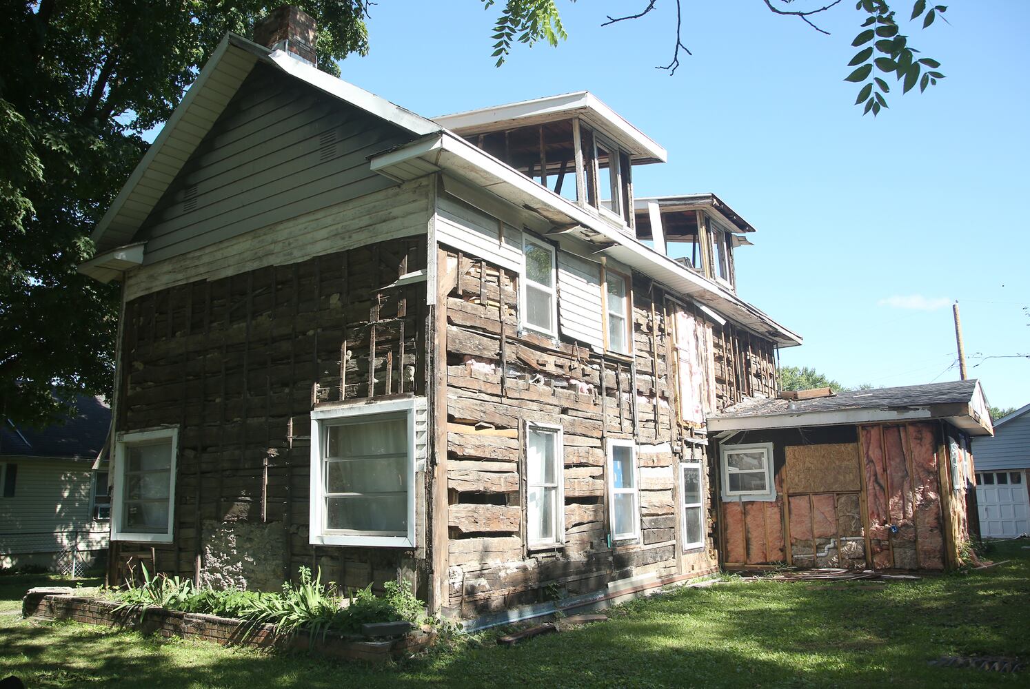 PHOTOS: Log home hidden for decades reveals Stanley gypsy family legend