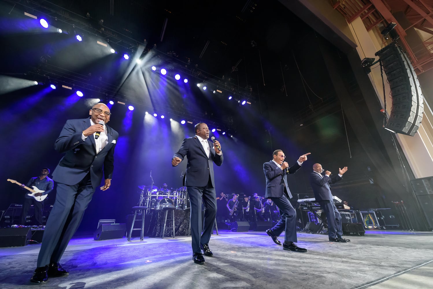 PHOTOS: The Temptations & The Four Tops perform at Rose Music Center