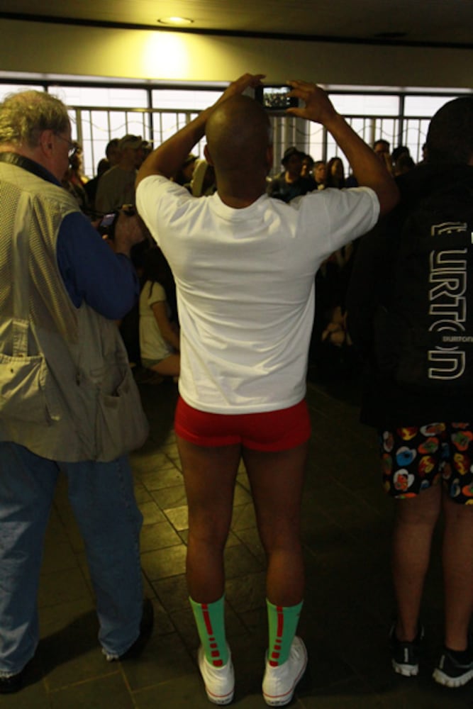 No Pants Subway Ride Atlanta 2013