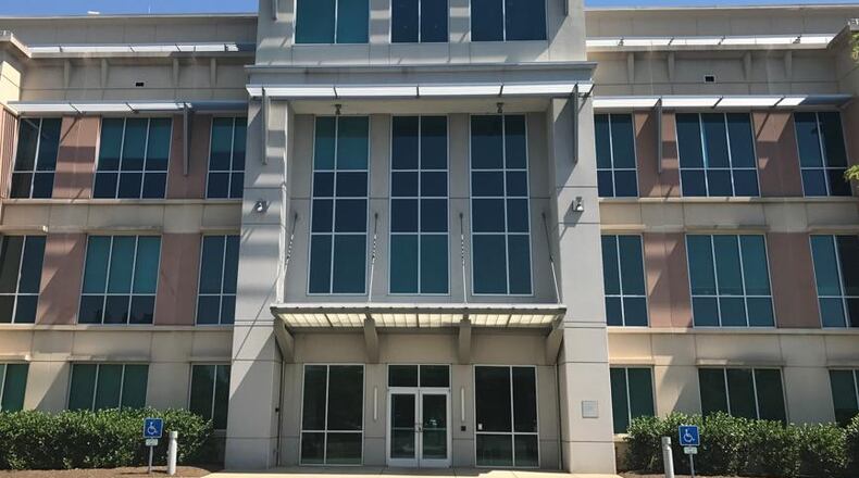 Verso Corp.’s headquarters on Gander Creek Drive. CONTRIBUTED